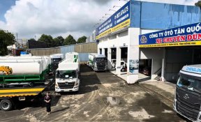 XE BỒN CÁM CHENGLONG HINO FAW