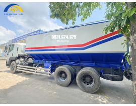 XE BỒN CHỞ CÁM ISUZU 3 CHÂN