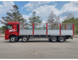 HOWO MAX 4 CHÂN 17 TẤN 5, THÙNG BẠT