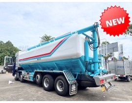 XE BỒN CHỞ CÁM TRỤC VÍT CHENGLONG H7 (5 CHÂN)