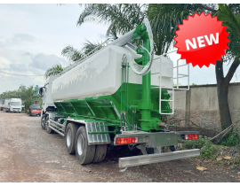 XE BỒN CÁM TRỤC VÍT 29 KHỐI FAW 370HP (4 CHÂN)