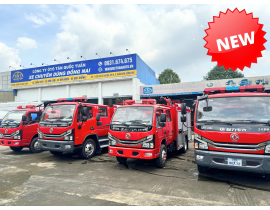 XE CHỮA CHÁY DONGFENG 2.5 KHỐI ĐẾN 6.5 KHỐI