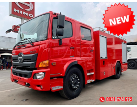 XE CHỮA CHÁY CỨU HOẢ HINO 5.5 KHỐI