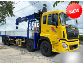 XE TẢI DONGFENG 4 CHÂN GẮN CẨU DONGYANG 10 TẤN