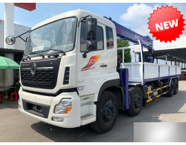 XE TẢI DONGFENG 4 CHÂN GẮN CẨU DONGYANG 15 TẤN