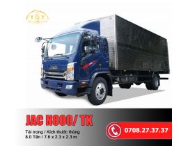 JAC N800Plus 8 Tấn - Thùng Kín