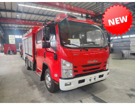 XE CHỮA CHÁY ISUZU 4 KHỐI