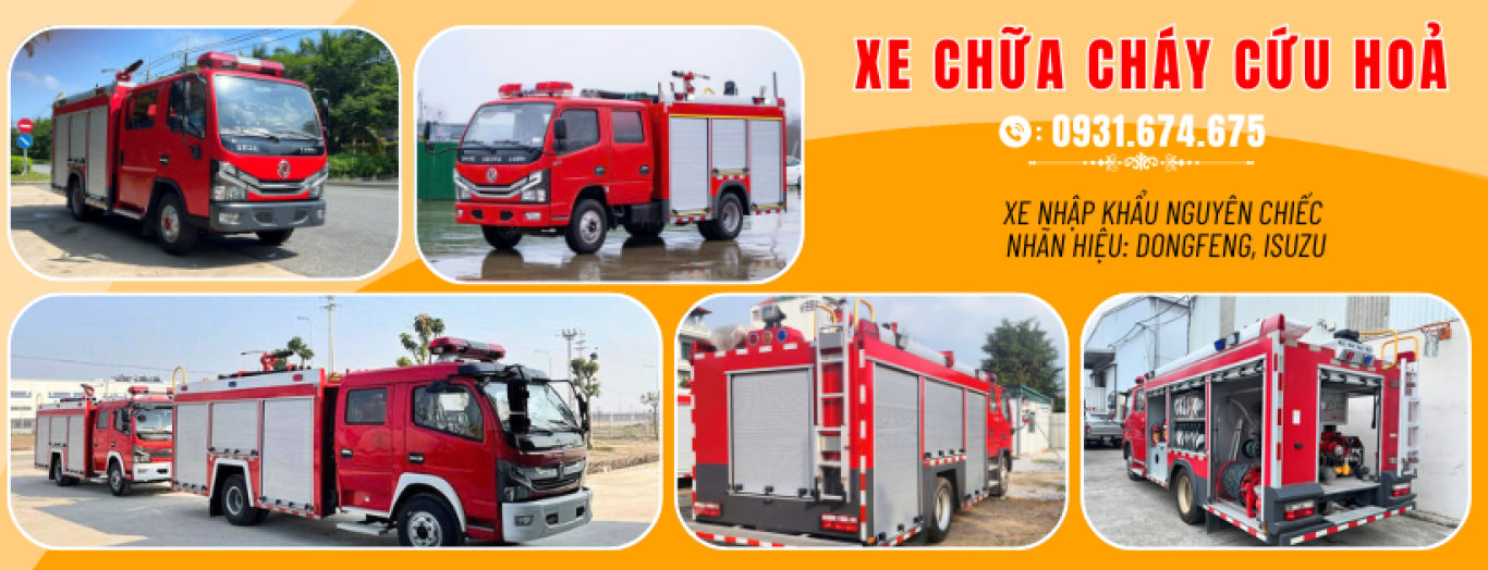 XE CHỮA CHÁY CỨU HOẢ