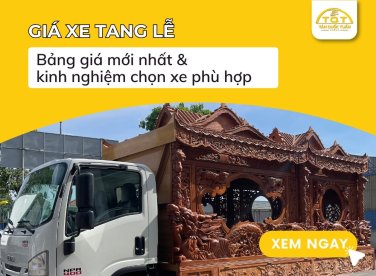 Giá xe tang lễ: Bảng giá & kinh nghiệm chọn mua xe phù hợp