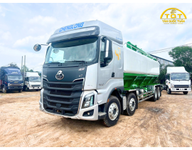 XE BỒN CHỞ CÁM CHENGLONG H7 TRỤC VÍT  29 KHỐI 