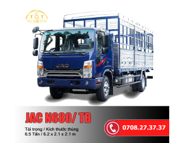 JAC N680 6.5 Tấn -Thùng Bạt