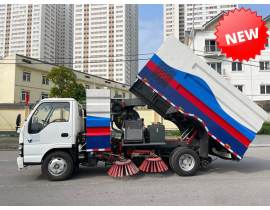 XE QUÉT ĐƯỜNG HÚT BỤI ISUZU 5.5 KHỐI