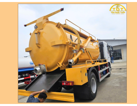 XE HÚT CHẤT THẢI ( Hút hầm cầu) 9 KHỐI DONGFENG