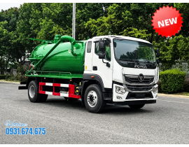 XE HÚT CHẤT THẢI FOTON 9 KHỐI ( Hút hầm cầu)