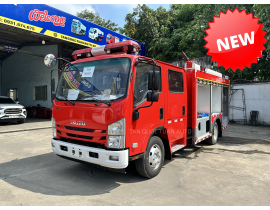 XE CHỮA CHÁY ISUZU 4 KHỐI