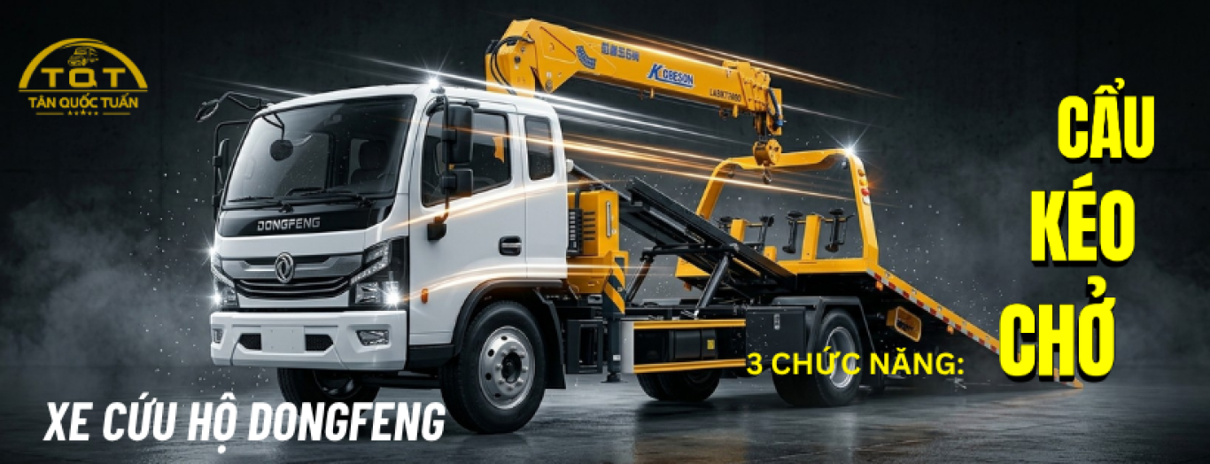 XE CỨU HỘ 3 CHỨC NĂNG; XE CUU HO DONGFENG