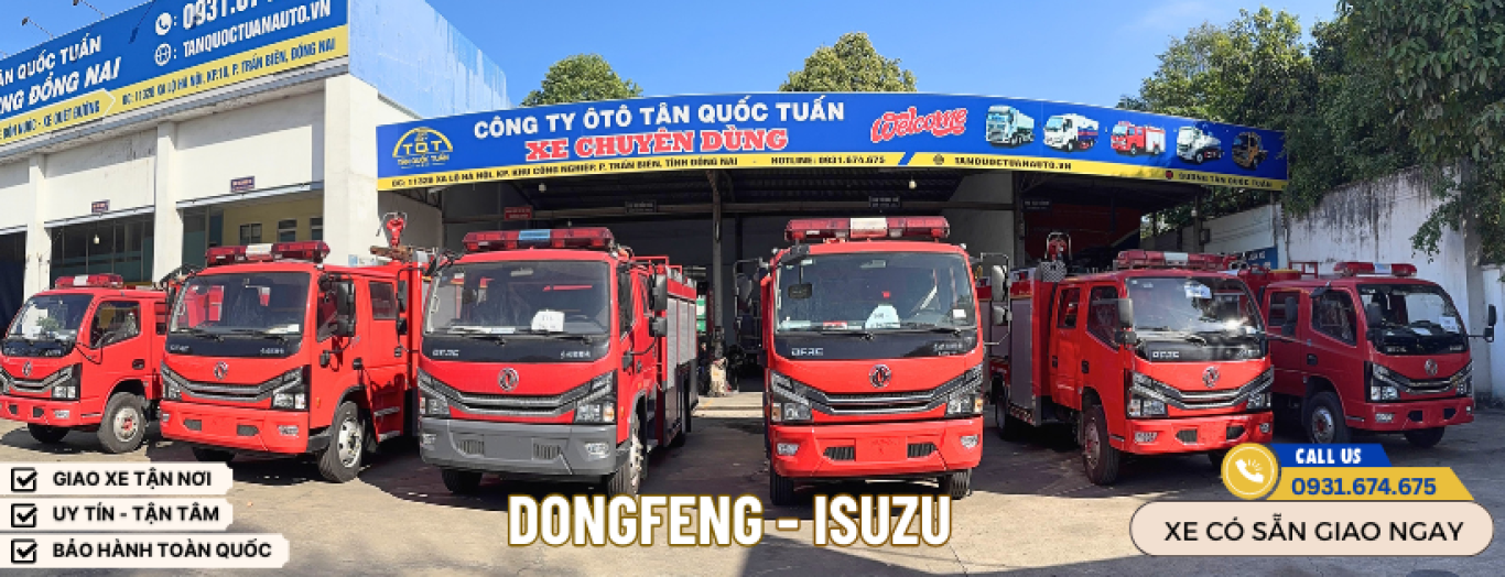 XE CHỮA CHÁY CỨU HOẢ; XE CHUA CHAY KCN