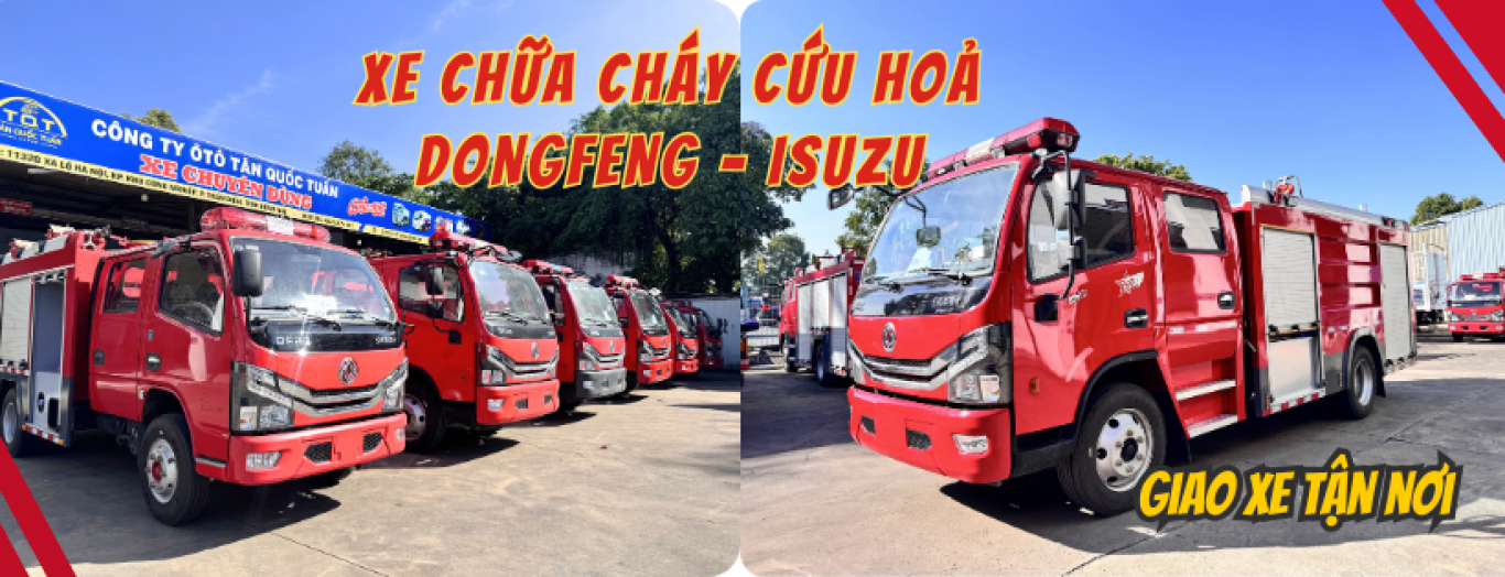 XE CHỮA CHÁY CỨU HOẢ; XE CHUA CHAY KCN