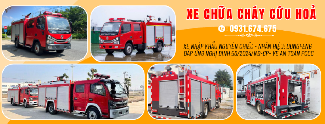 XE CHỮA CHÁY CỨU HOẢ