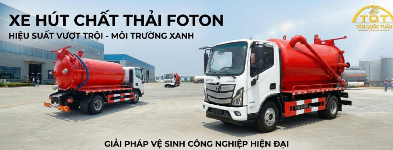 XE HÚT CHẤT THẢI