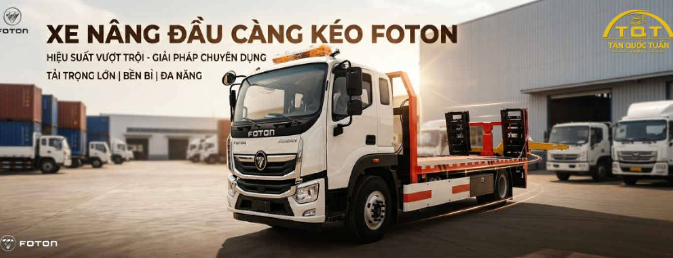 XE NÂNG ĐẦU CÀNG KÉO FOTON