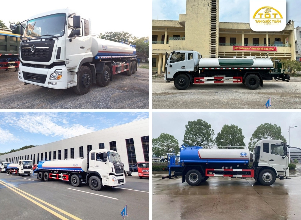 giá xe bồn chở nước